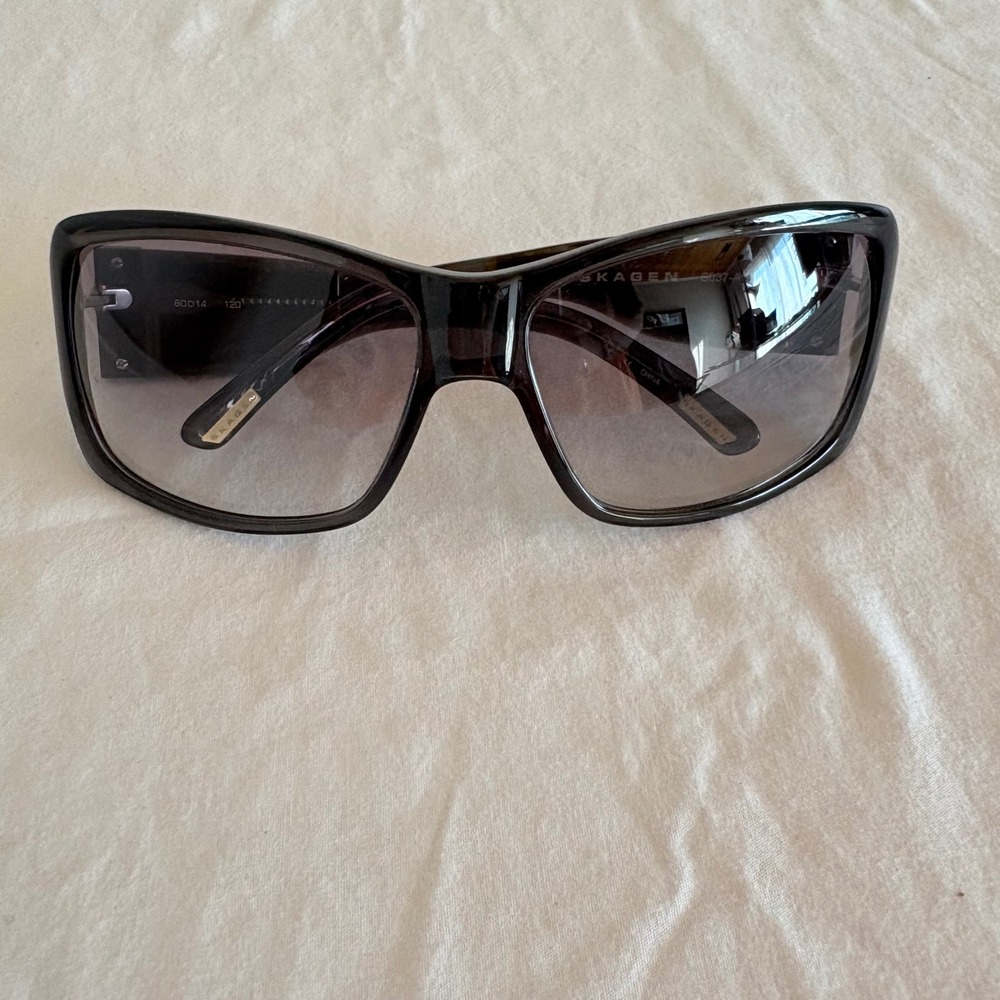 Skagen Sunglasses‎ S037-ABMG Brown Gradient Lens Designer Eyewear